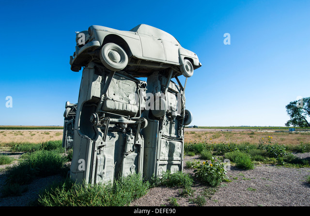 Stonehenge Made Out Of Cars