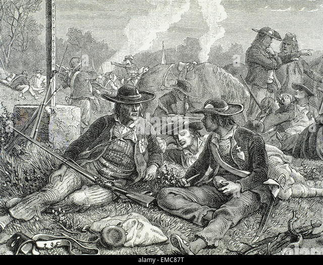 War In The Vendee, 17931796. Uprising In The Vendee Region Of France