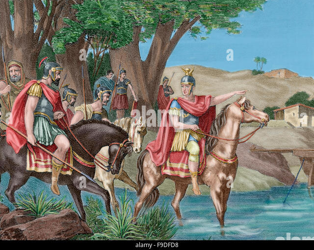 Caesar's Civil War (49-45 B.c.). Battle Of Ilerda (49 B.c.). Gaius ...